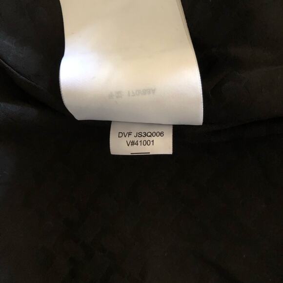 DVF Diane von Furstenberg NWT Bien Graphic Print Double Breasted Blazer Size 6 - Picture 11 of 16